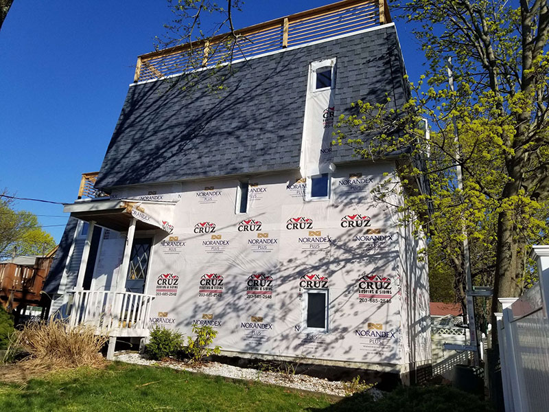 New Exterior Siding Installation