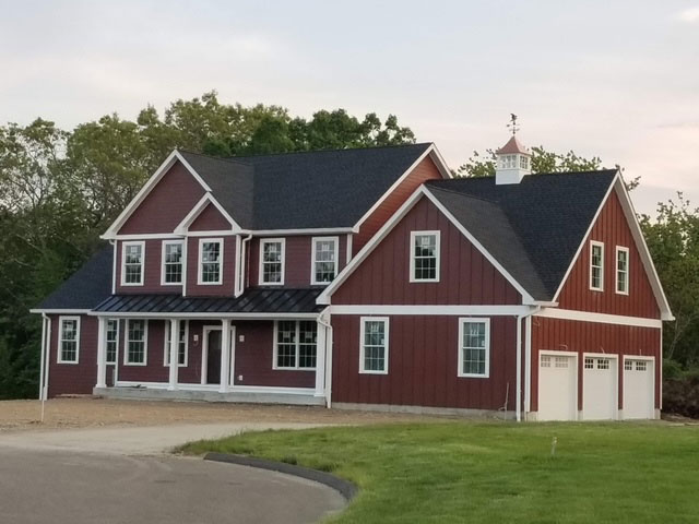 New Home Roof Siding